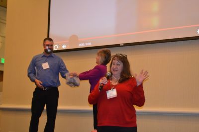 CO-0002
Photo Date: 04-14-16 
Photo Credit: Ellie Hansotte
Description: IEHA President-Elect Patty Nocek and IEHA Vice President Jason Ravenscroft at the 2016 Spring Conference
