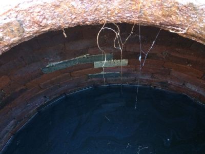 OWS-0030a
Photo Date:	March 13, 2018
Photo Credit:	Jason Ravenscroft
Description:	Inside a dry well in Indianapolis.
